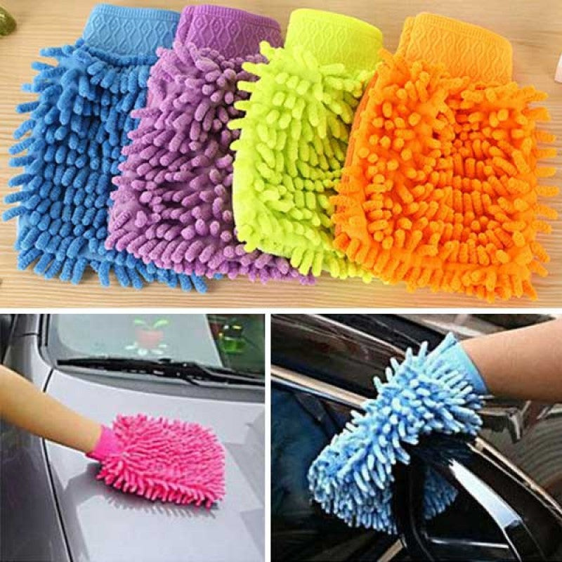 Microfiber Gloves (For Windows, Cars and Laptop etc )