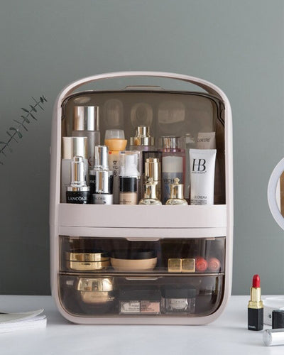 Pandora Large Hand Carry 3 Tier Cosmetic Storage Box With 3 Drawers