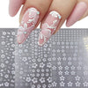 3D Floral Nail Art Stickers